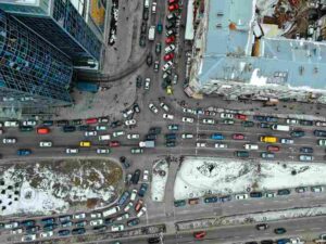 Multi-Vehicle Pileups on Colorado Highways